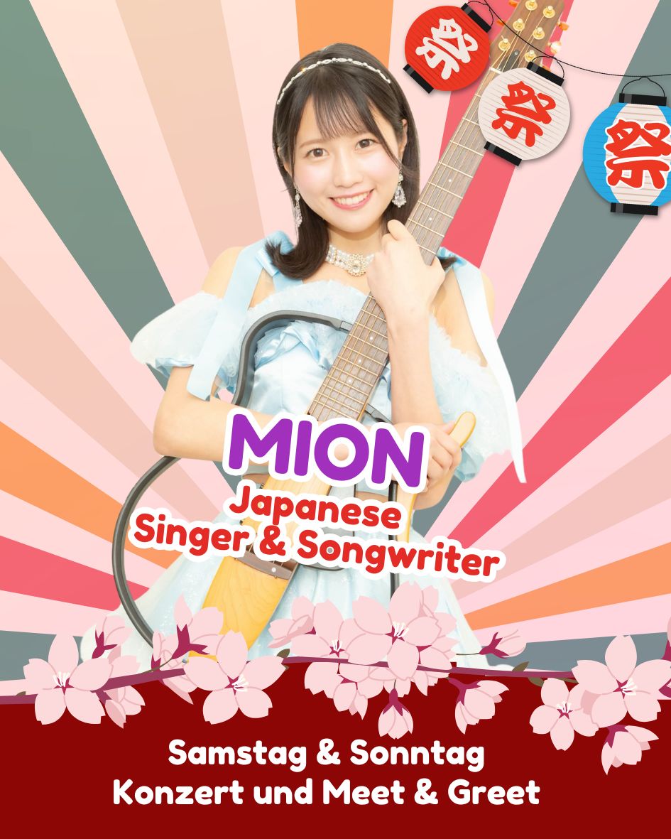 mion singer and Songwriter at chibicon