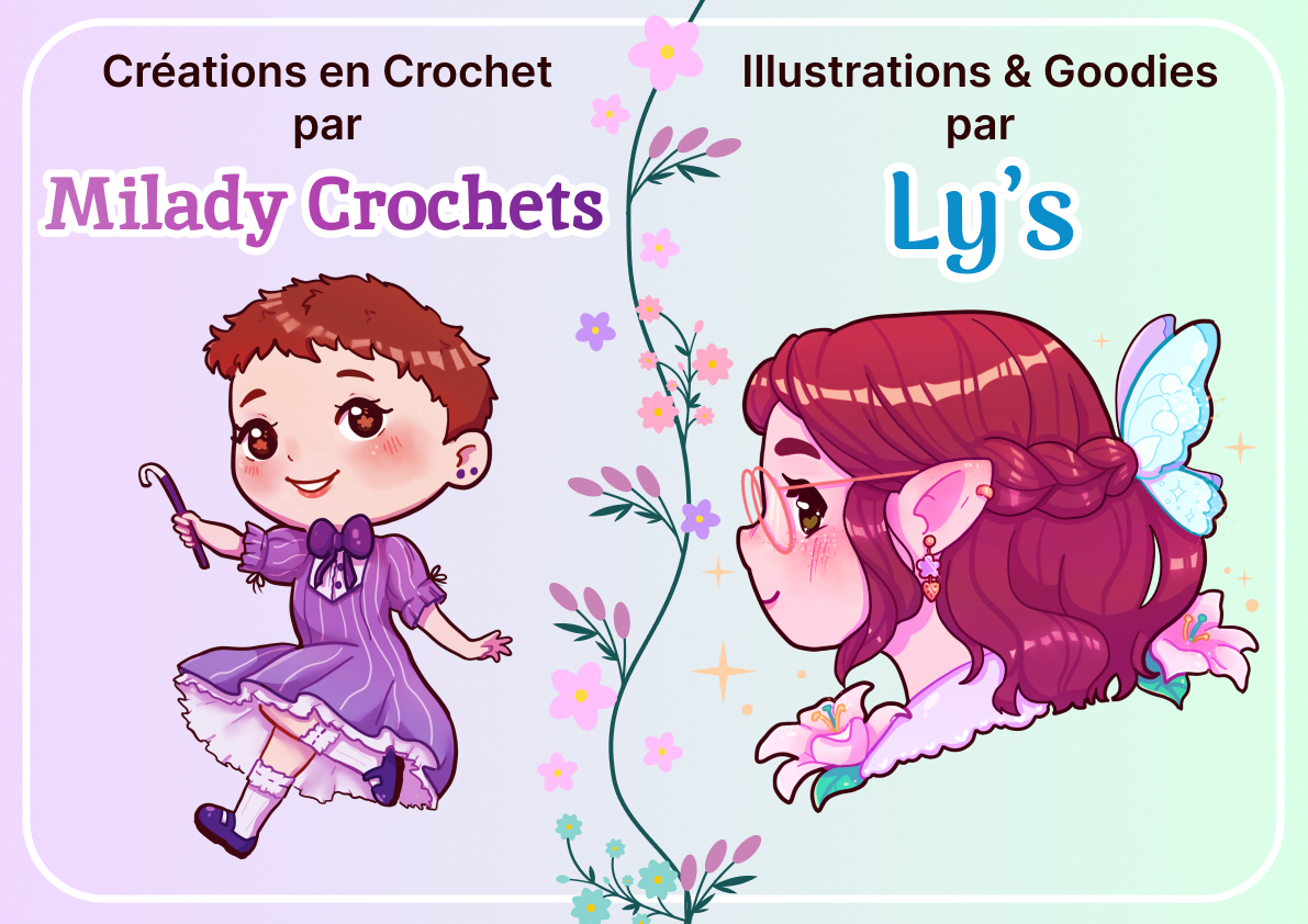 Lys et Milady Crochets